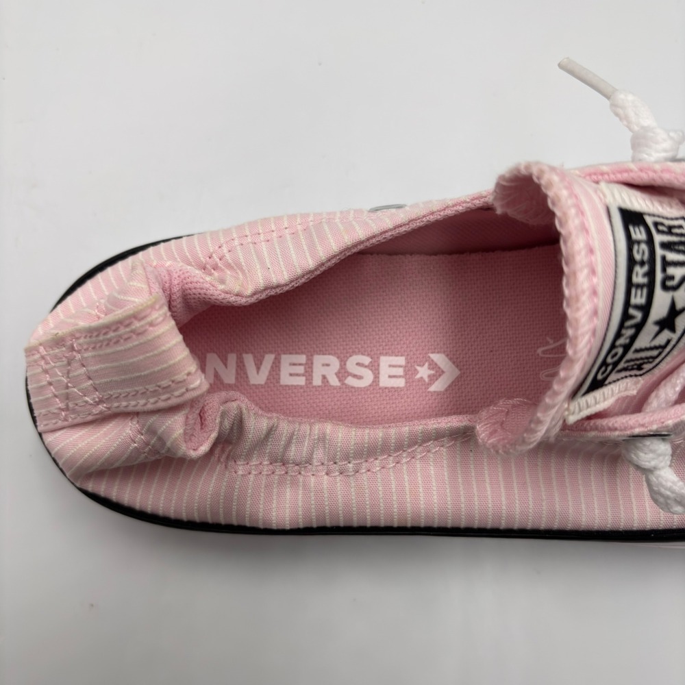 Converse Light Pink Canvas Low-Top Sneakers - Picture 7 of 12